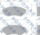 Колодки гальмівні дискові FORD ESCORT -ua FOMAR FO 666981 (фото 1)