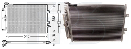 Конденсатор кондиціонера FPS FP56K483