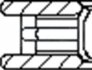 Кільця поршневі (1CYL) DAEWOO 68.5 (1.2/1.2/2.5) F8CV -ua FRECCIA FR10-140200 (фото 3)