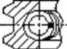 Кільця поршневі (1CYL) PSA/FORD 75.0 (3/1.95/2) 9HX(DV6ATED4)/9HY/9HZ(DV6TED4)/HHDA FRECCIA FR10-376300 (фото 3)