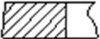 Кільця поршневі (1CYL) VAG 82.5 (1.2/1.5/2) 2.0/2.6/2.8 AEG/ABC/BBG -ua FRECCIA FR10-505200 (фото 2)