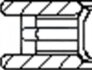 Кільця поршневі (1CYL) VAG 76.5 (1.2/1.5/2.5) ADX/AEX -ua FRECCIA FR10-507700 (фото 3)