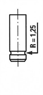 Клапан двигуна EX DAEWOO NEXIA 1.5 8V G15MF 31X7X101.7 -ua FRECCIA R6091/RCR