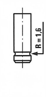 Клапан двигуна FRECCIA R6488/SCR