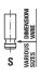 Клапан двигуна IN RENAULT H4J 29.6X5X101.35 -ua FRECCIA R6862/SNT (фото 1)