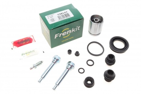 Ремкомплект суппорта (заднего) Toyota Auris/Yaris 05- (d=38mm) (+поршень/направляющая) (Tokico) (opt-om) FRENKIT 738147