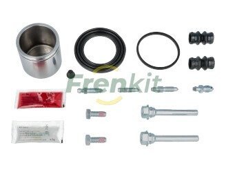 Ремкомплект супорта (переднього) Peugeot 407 04-11 (d=57mm)(TRW)(+ поршен/направляюча)SuperKit UA63 FRENKIT 757289