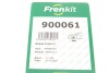 Планка суппорта (переднього) притискна (к-кт) Renault Megane/Scenic 16- (Akebono) (opt-om) FRENKIT 900061 (фото 4)