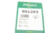 Планка супорта (переднього) прижимна (к-кт) Toyota Corolla 00-08 (Lucas) (opt-om) FRENKIT 901293 (фото 4)