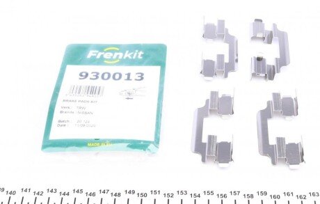Планка суппорта (переднього) притискна (к-кт) Nissan Almera 06- (opt-om) FRENKIT 930013