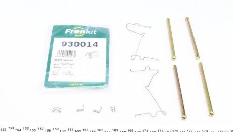 Планка суппорта (переднього) притискна (к-кт) Toyota HILUX 04-15 (opt-om) FRENKIT 930014