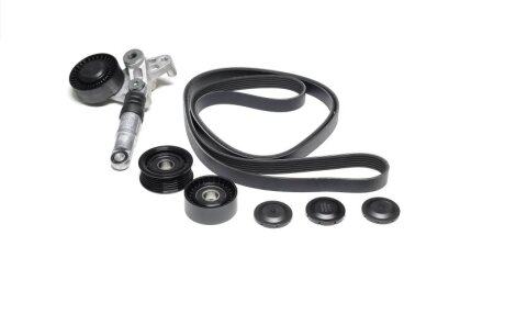 Фото 1 - роликовий модуль натягувача ременя (ролик, ремінь) Gates K016PK2490 Роликовий модуль натягувача ременя (ролик, ремінь) Gates K016PK2490 (фото 1)