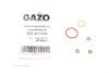Ремкомплект форсунки VW Amarok/Touareg 3.0 TDI 10- (opt-om) GAZO GZ-A1134 (фото 1)