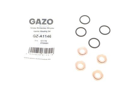 Ремкомплект форсунки Opel Astra 1.7 CDTI 03-10 (opt-om) GAZO GZ-A1146