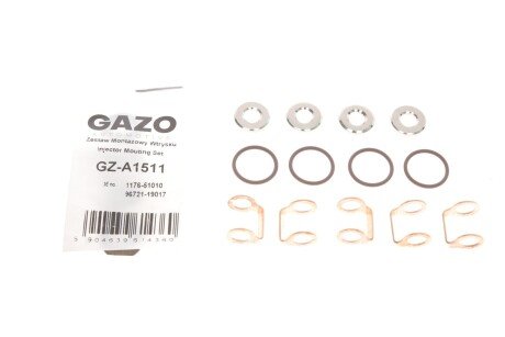 Ремкомплект форсунки Toyota Rav 4 2.2 D 06-13 (к-кт на 4 шт.)) (opt-om) GAZO GZ-A1511
