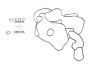Прокладка радіатора масляного Land Rover/Range Rover III 3.6 D 06-13 (к-кт) (opt-om) GAZO GZ-A2150 (фото 1)