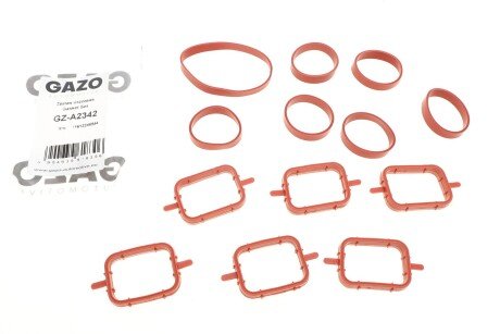 Прокладка колектора впускного BMW 3 (E90-E93)/5 (E60/E61)/X5 (E53) 98-13 M57 (к-кт) (opt-om) GAZO GZ-A2342