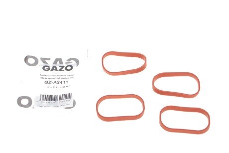Прокладка впускного колектора BMW X5 (F15/F85) 15- (N20/N26) (к-кт 4шт) UA63 GAZO GZ-A2411