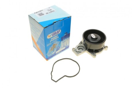 Помпа води Mini Cooper (F55/F56) 1.5d B37 14- (R/B) (5 лоп.) (opt-om) GRAF PA1351