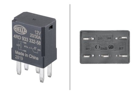 Реле робочий струм 12V HELLA 4RD933332581