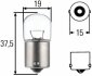 Лампа розжарювання R10W 24V 11W BA15s HELLA 8GA002071251 (фото 1)