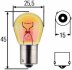 Лампа розжарювання PY21W 24V 21W BAU 15s Amber HELLA 8GA006841241 (фото 1)