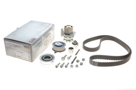 Комплект ГРМ + помпа VW Golf VI/Skoda Octavia/Superb/Audi A3 2.0TDI 04-13 (160x25)(P569) UA63 HEPU PK05695