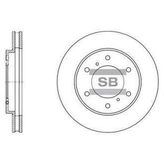 Диск тормозной Hi-Q (SANGSIN) SD4311