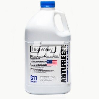 Антифриз ANTIFREEZE G11 концентрат синий 3,78л C.I.U HighWay 701494