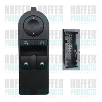 Кнопка склопідйомника OPEL ASTRA H (A04) - 1.9 CDTI (L48) (06.2004 - 10.2010) -ua HOFFER 2106393