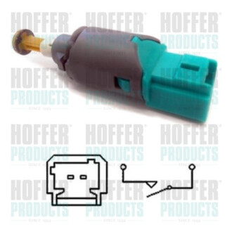 Выключатель стоп сигнала RENAULT FLUENCE (L3_) - 1.6 16V (L301,...) (02.2010->) (OEM-VERSION) HOFFER 3500081