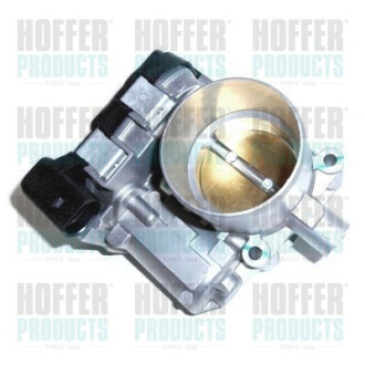 Дросельна заслонка з електроприводом SKODA OCTAVIA II (1Z3) - 1.6 FSI (02.2004 - 10.2008) -ua HOFFER 7519193