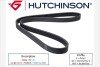 Ремінь генератора Peugeot Partner 1.4-1.6 16V 96-15/ Toyota Avensis/ Corolla2.0 D-4D 03-09 UA63 HUTCHINSON 1253 K 5 (фото 1)