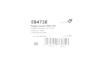 Подушка КПП Ford Connect 02-/Focus 1.8 98- (кісточка)) (opt-om) HUTCHINSON 594738 (фото 2)