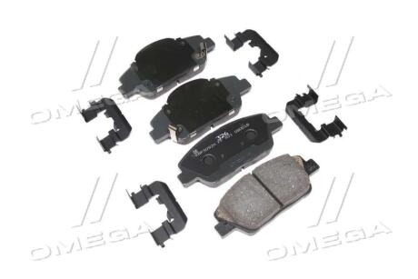 Колодки тормозные дисковые (выр-во Mobis) Hyundai/Kia/Mobis 581012TA00