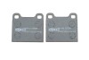 Колодки гальмівні (передні) Opel Ascona 70-75/Kadett 67-79/Rekord 63-77/Audi 100 71-76 UA63 ICER 180162 (фото 3)
