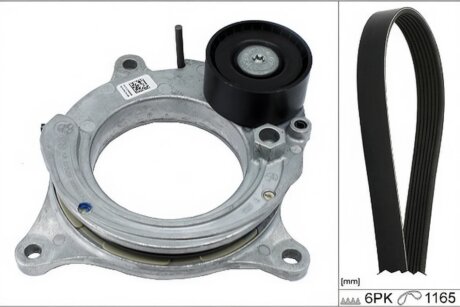 Комплект ременя генератора INA 529 0488 10