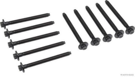 Болт головки цилиндров (компл.) 10 шт. MB VITO 14-, Nissan QASHQAI II SUV 13-, Opel (JAKOPARTS J1281057