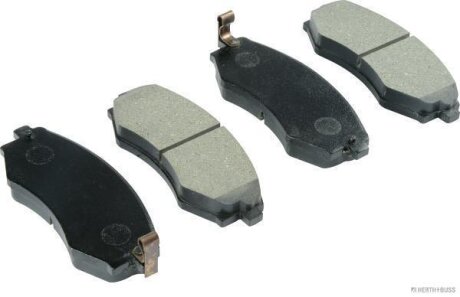 Колодки гальмівні дискові (комплект 4 шт.).)) JAKOPARTS J3600517