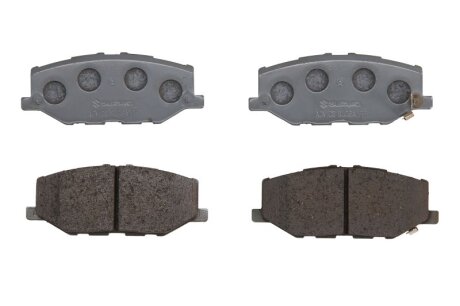 Колодки тормозные дисковые (комплект 4 шт.)) JAKOPARTS J3608012