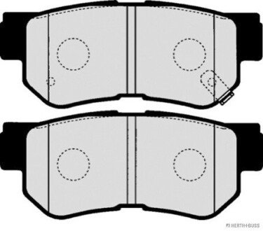 Колодки тормозные дисковые задние HYUNDAI TUCSON 04-, KIA SPORTAGE 04- C.I.U JAKOPARTS J3610507