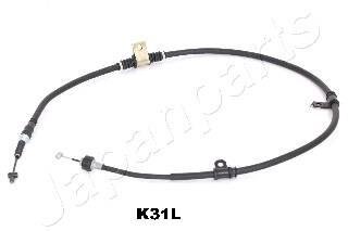 Трос гальма стоянки лівий JAPANPARTS BCK31L