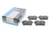 Комплект гальмівних колодок PARTS KAVO KBP-10020 (фото 2)