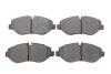 Комплект тормозных колодок PARTS KAVO KBP-10025 (фото 1)