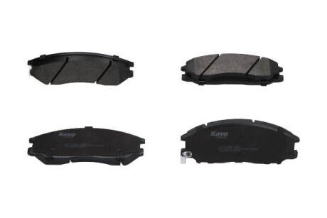 Колодки гальмівні (передні) Hyundai Santa Fe/Trajet 00-12/Ssangyong Actyon/Kyron 05-/Rexton 02- UA63 KAVO KBP-3019