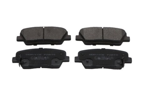 Колодки гальмівні (задні) Hyundai Santa Fe II 06-/Kia Sorento II 09- PARTS UA63 KAVO KBP-3034