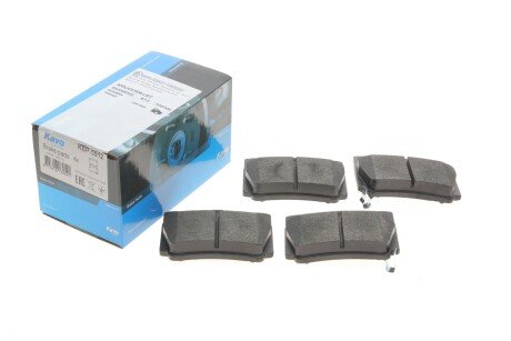 Колодки гальмивни (задни) Mitsubishi Pajero 98- PARTS UA63 KAVO KBP-5512