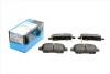 Колодки гальмівні (передні) Toyota Corolla 01-07/iQ 08-15/Prius 00-09 (з датчиком) PARTS UA63 KAVO KBP-9009 (фото 1)