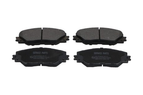 Колодки гальмівні (передні) Toyota RAV4 2.0-3.5/Prius 1.8 05- (Akebono) PARTS UA63 KAVO KBP-9026