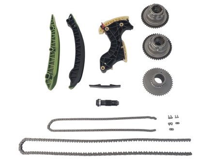 Комплект ланцюга з шестернями регуляторів фаз ГРМ MB M271 07-(KS) KOLBENSCHMIDT 400210400001